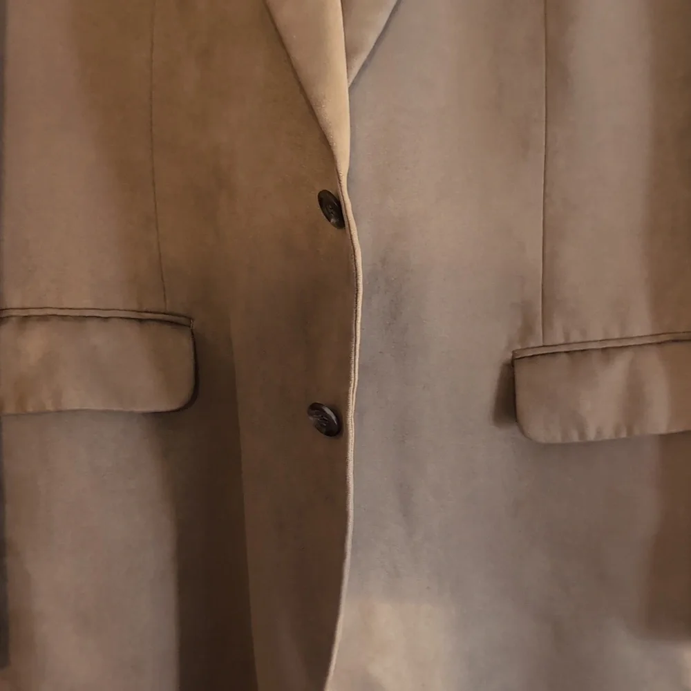 Men's Ralph Lauren Chaps Faux Suede Blazer - Picture 2 of 6
